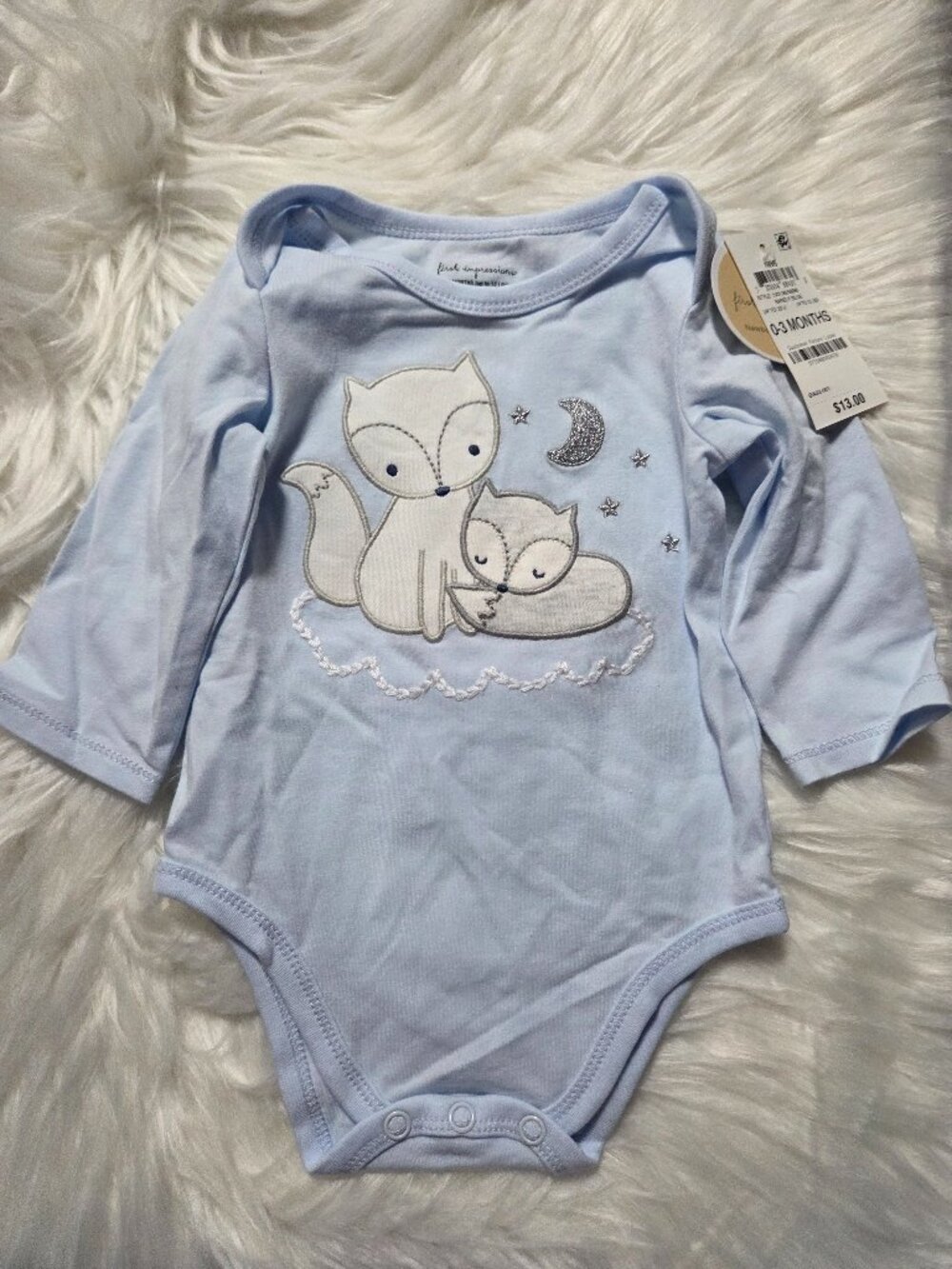 First Impressions Fox Design Bodysuit